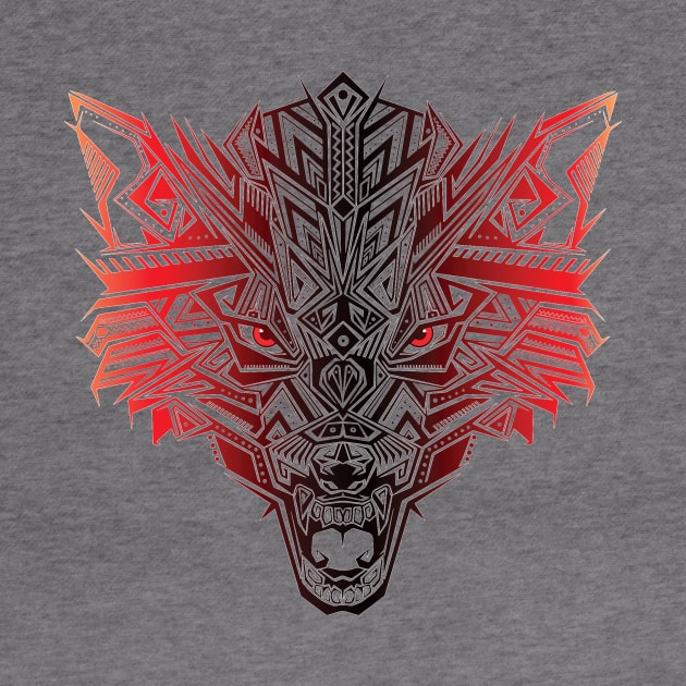 Wolf Head by MeksFashion